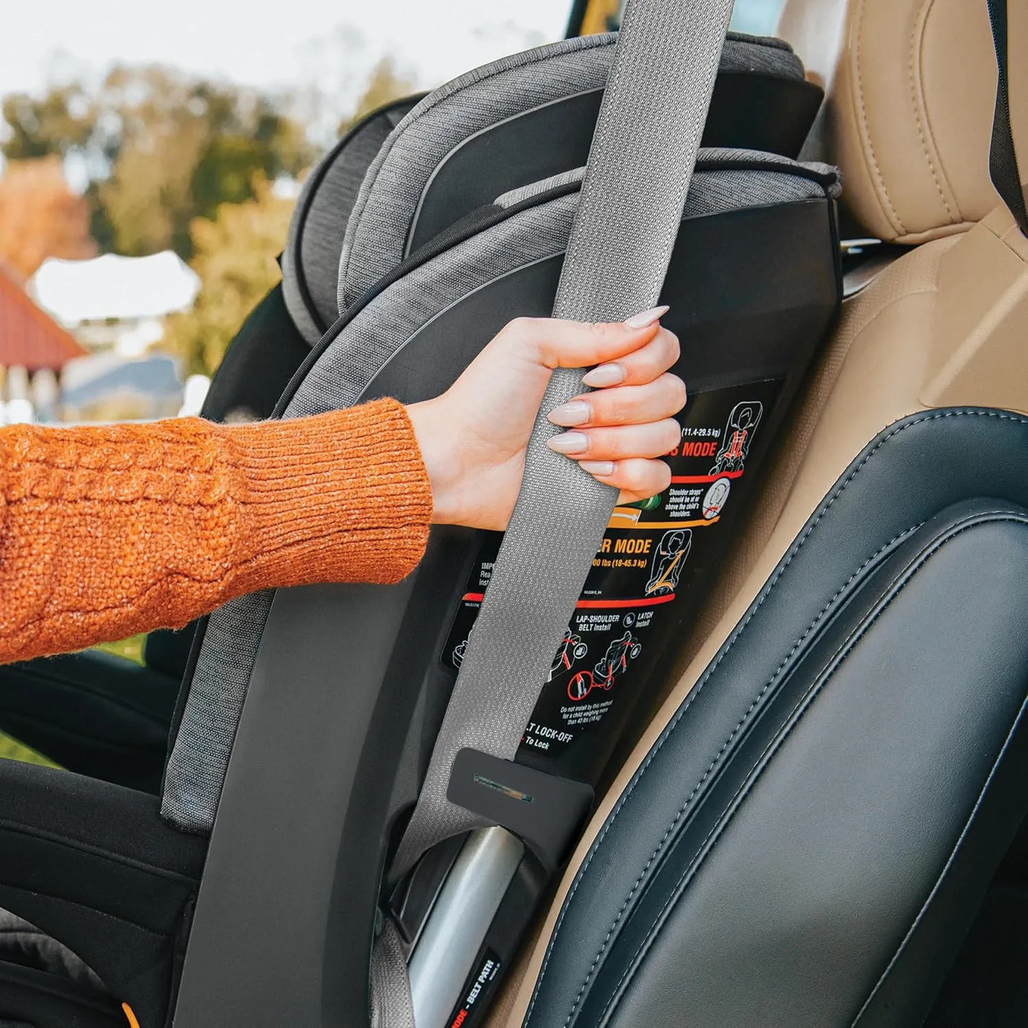 Chicco MyFit® 2-in1 Harness Booster Car Seat, 5-Point Harness Car Seat and High Back Booster, for Children 26.5-100 lbs. | Haven/Purple