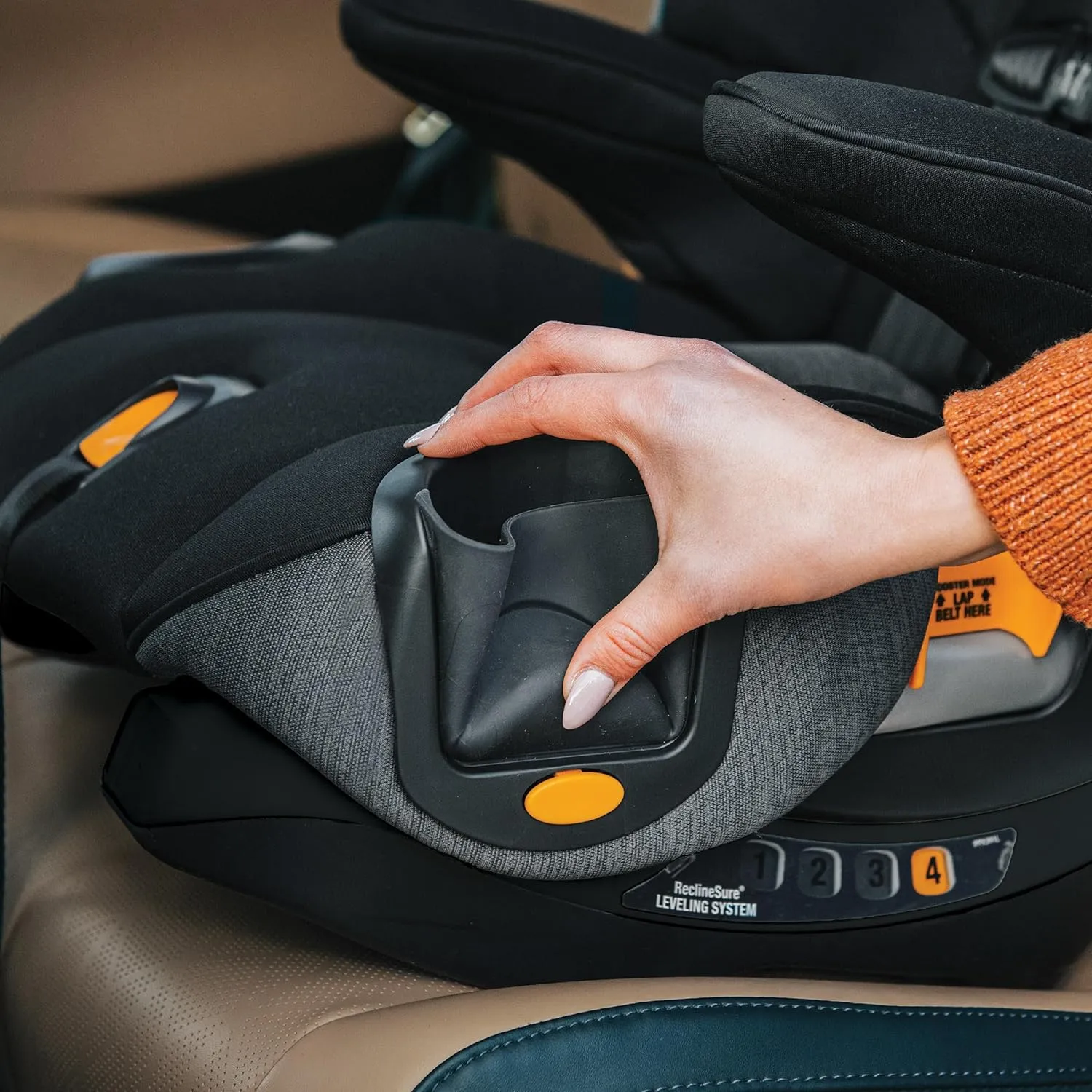 Chicco MyFit® 2-in1 Harness Booster Car Seat, 5-Point Harness Car Seat and High Back Booster, for Children 26.5-100 lbs. | Haven/Purple