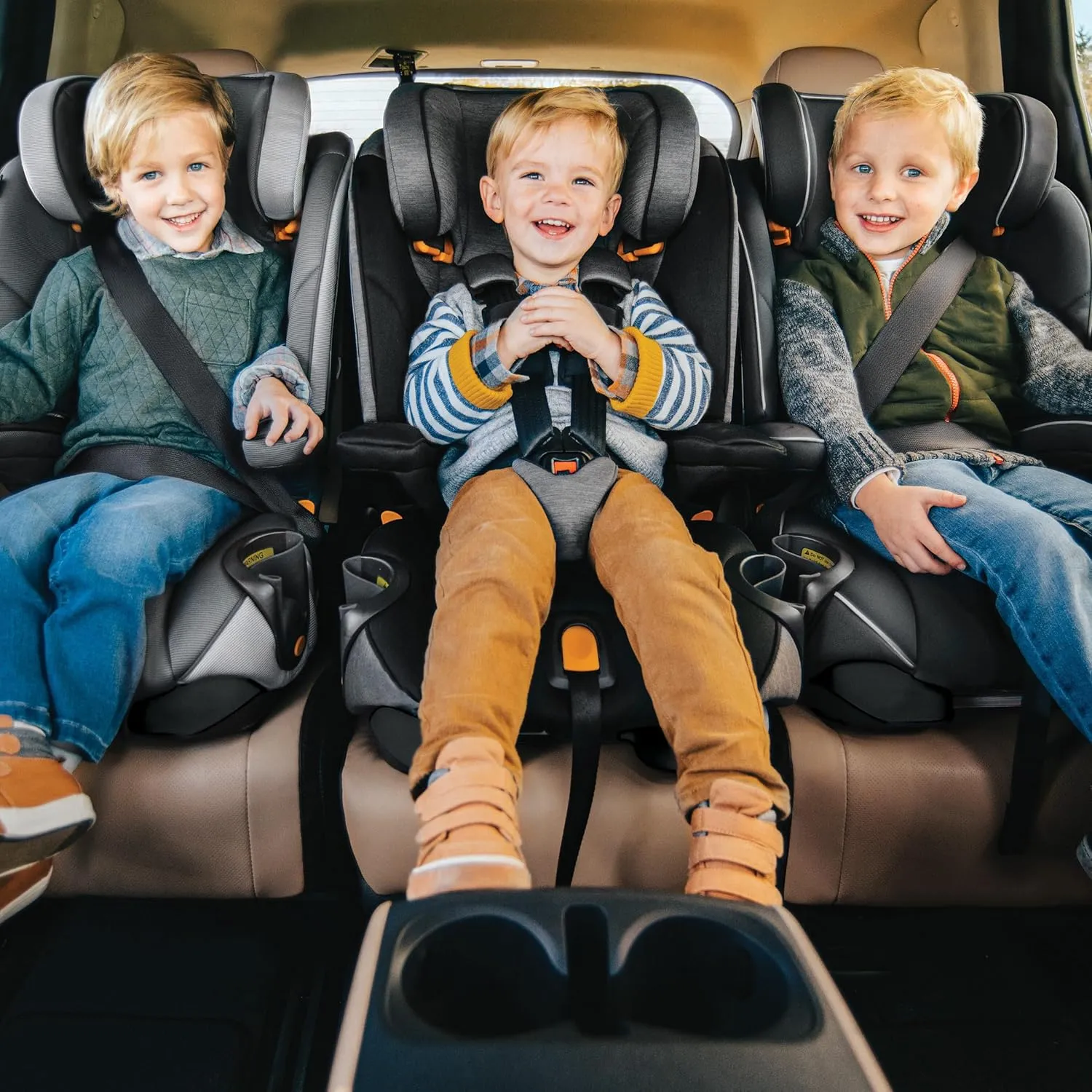 Chicco MyFit® 2-in1 Harness Booster Car Seat, 5-Point Harness Car Seat and High Back Booster, for Children 26.5-100 lbs. | Haven/Purple