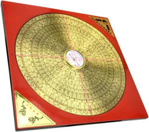 Chinese Traditional Compass Retro Style Taoist Decorative Portable Navigation Tool for Home Decor for Festivals Collectors