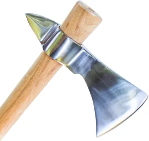Chrome Spike Hawk - 19" Competition Throwing Tomahawk - 100% Blacksmith Guaranteed Quality