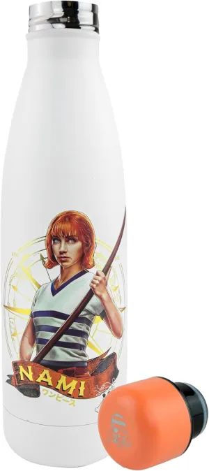 Cinereplicas One Piece - Nami Insulated Water Bottle - 500ml - Official License