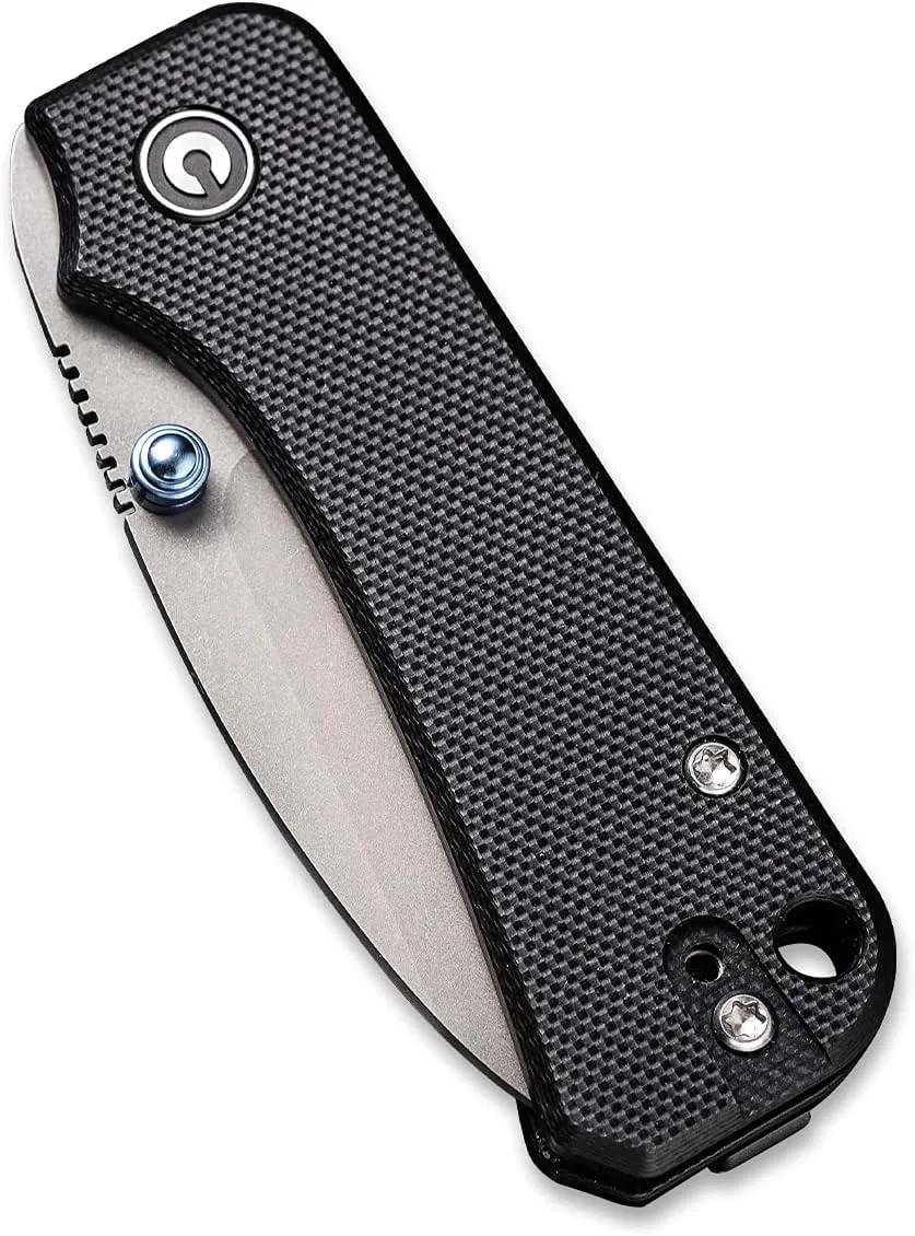 CIVIVI Baby Banter Pocket Folding Knife for EDC, 2.34" Blade Small Knife with Titanium Thumb Stud Opener C19068S-1