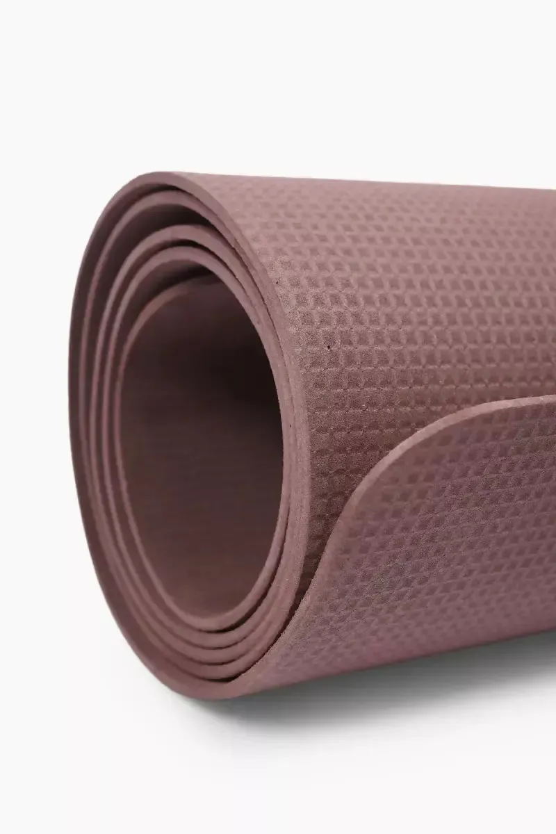 Classic Yoga Mat with 4 mm Thickness (Brown)