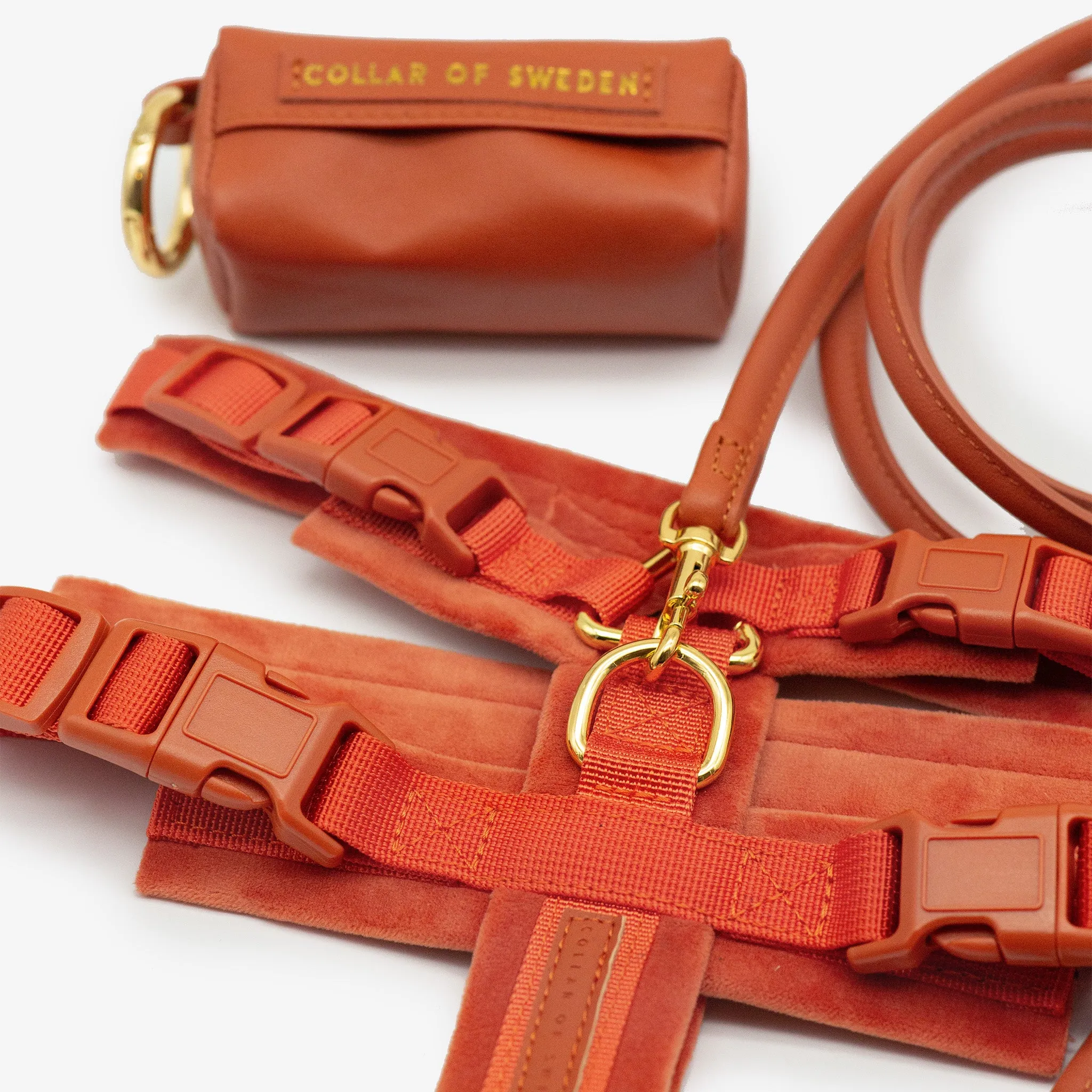 Cognac Y-Harness XS
