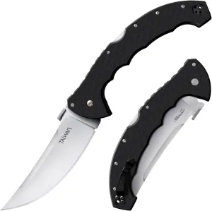 Cold Steel Talwar S35VN Steel Ultra-Sharp Blade G10 Handle Everyday Carry Tactical Pocket Folding Knife with Tri-Ad Locking Mechanism