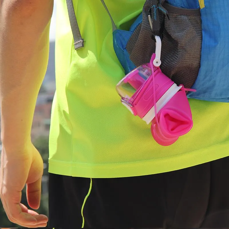 Collapsible Trustworthy service Best price Premium Silicone Water Bottle