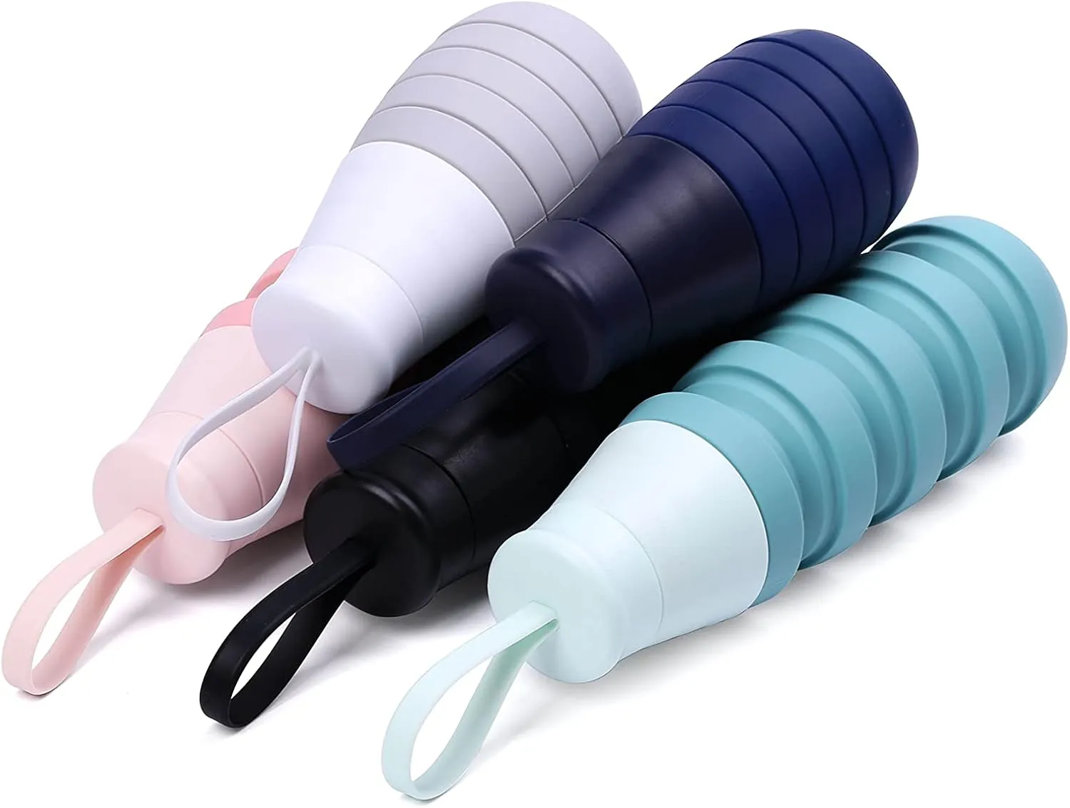 Collapsible Water Bottle (Deep Sea Blue)
