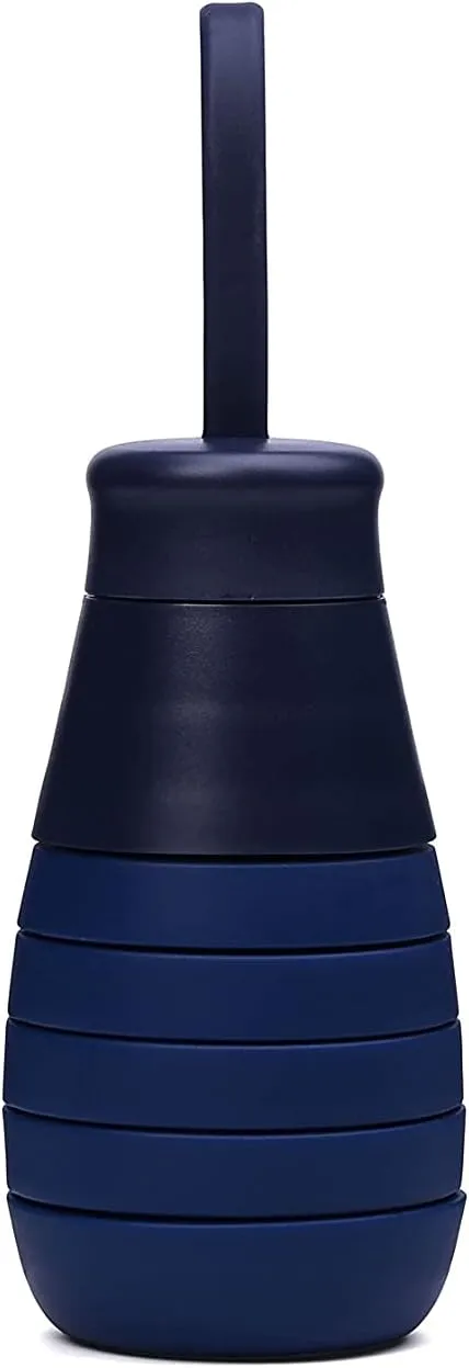 Collapsible Water Bottle (Deep Sea Blue)