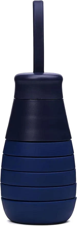 Collapsible Water Bottle (Deep Sea Blue)