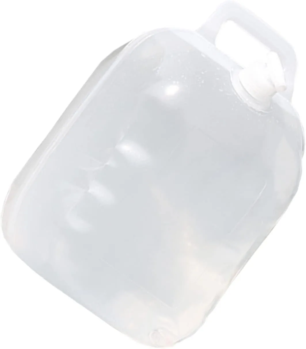 Collapsible Water Jugs 2-in-1 Portable Water Container Foldable Bottle for Outdoor