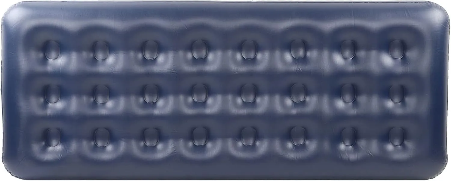 Comfort Outdoor Inflatable Mattress - Thickened, High Resilience Sleeping Pad with Flocked Top, Perfect for Camping, Backpacking, and Home Use