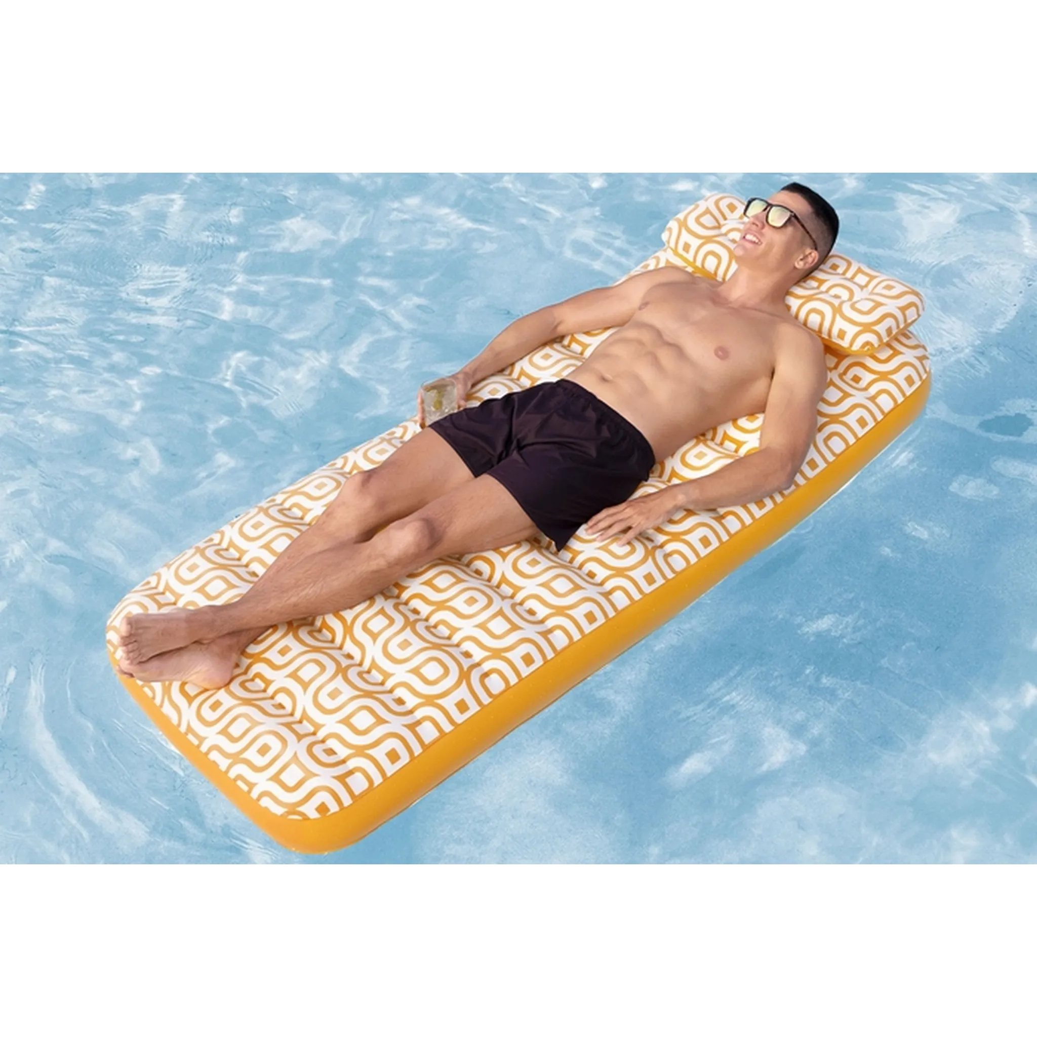 COMFORT PLUSH DELUXE FLOATING MAT (1.83MX84CM)