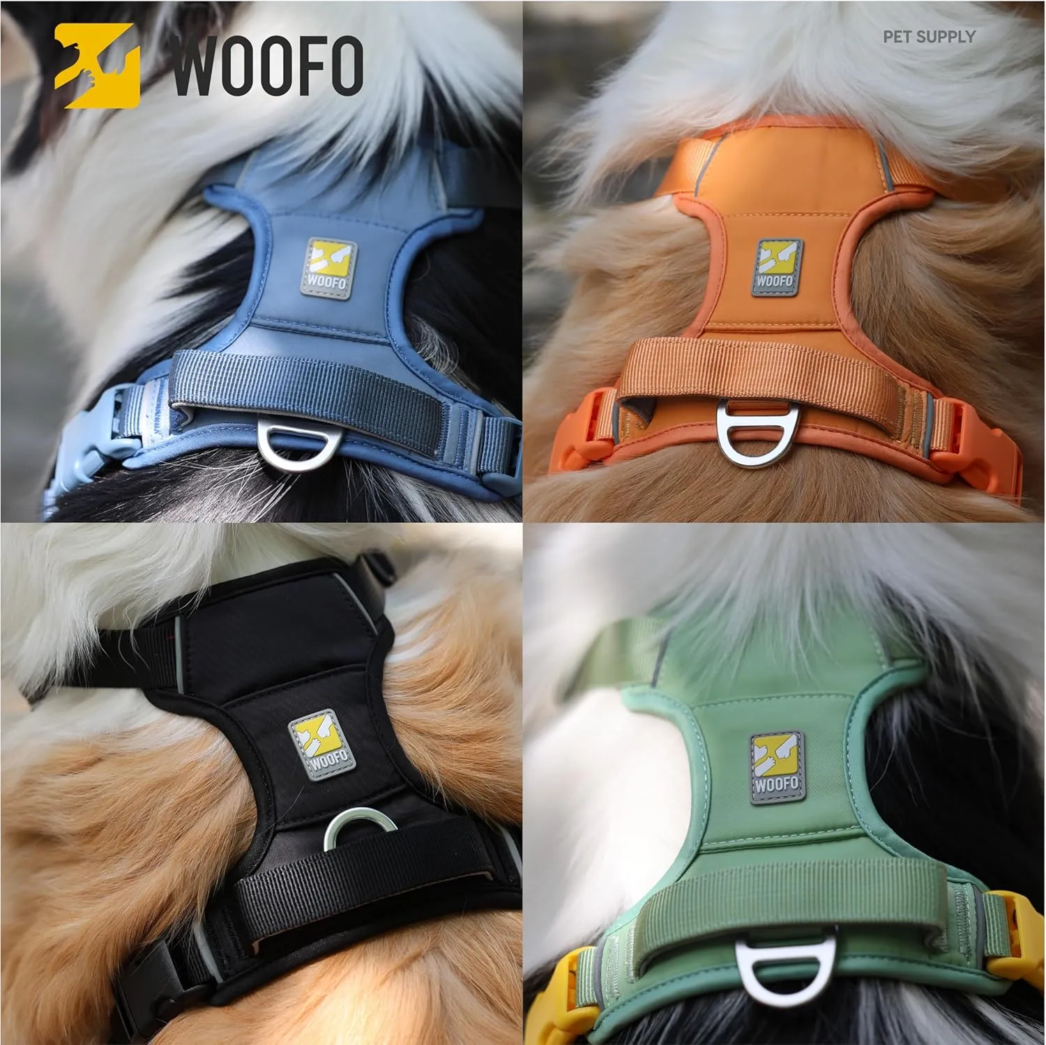 Core Dog Harness with Handle and Pocket, Sliver ion Inner Fabric, Wear-Resistant Shell Fabric, Reflective and Soft Padded (Coral Orange, Size Small)