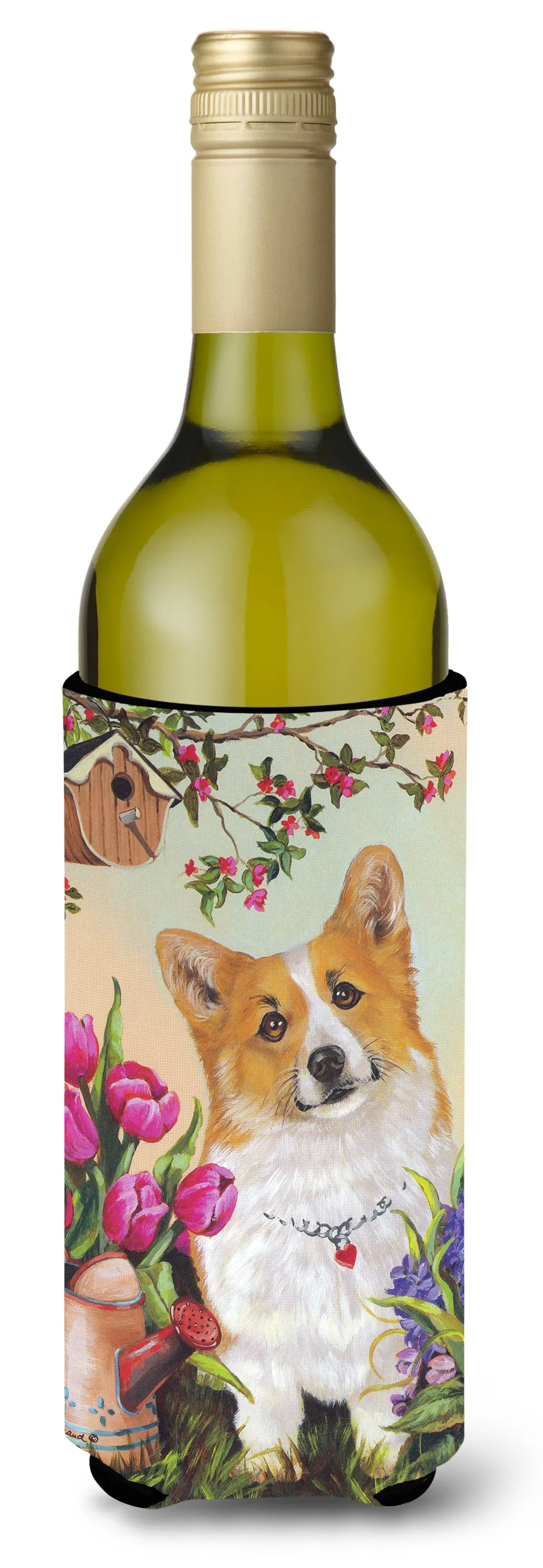 Corgi Sunshine Wine Bottle Hugger PPP3077LITERK