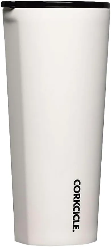 Corkcicle Classic Triple Insulated Coffee Mug with Lid, Dune, 24 oz – Stainless Steel Travel Tumbler Keeps Beverages Cold 9 hrs, Hot 3hrs – Cupholder Friendly Travel Coffee Tumbler