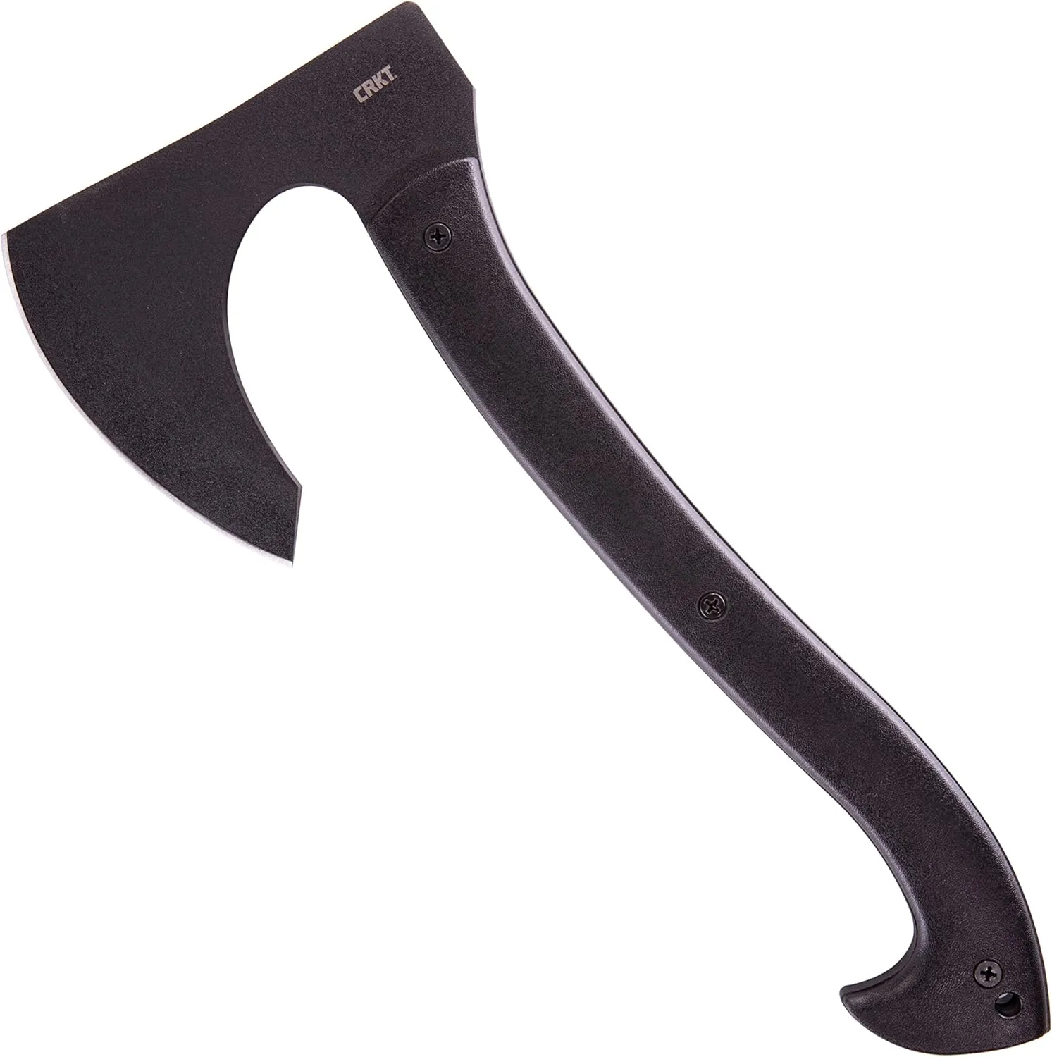 CRKT Skeggox Outdoor Tactical Axe: Full Tang SK-5 Plain Edge Axe w/Beard, Glass Reinforced Nylon Handle and Kydex Sheath 2917