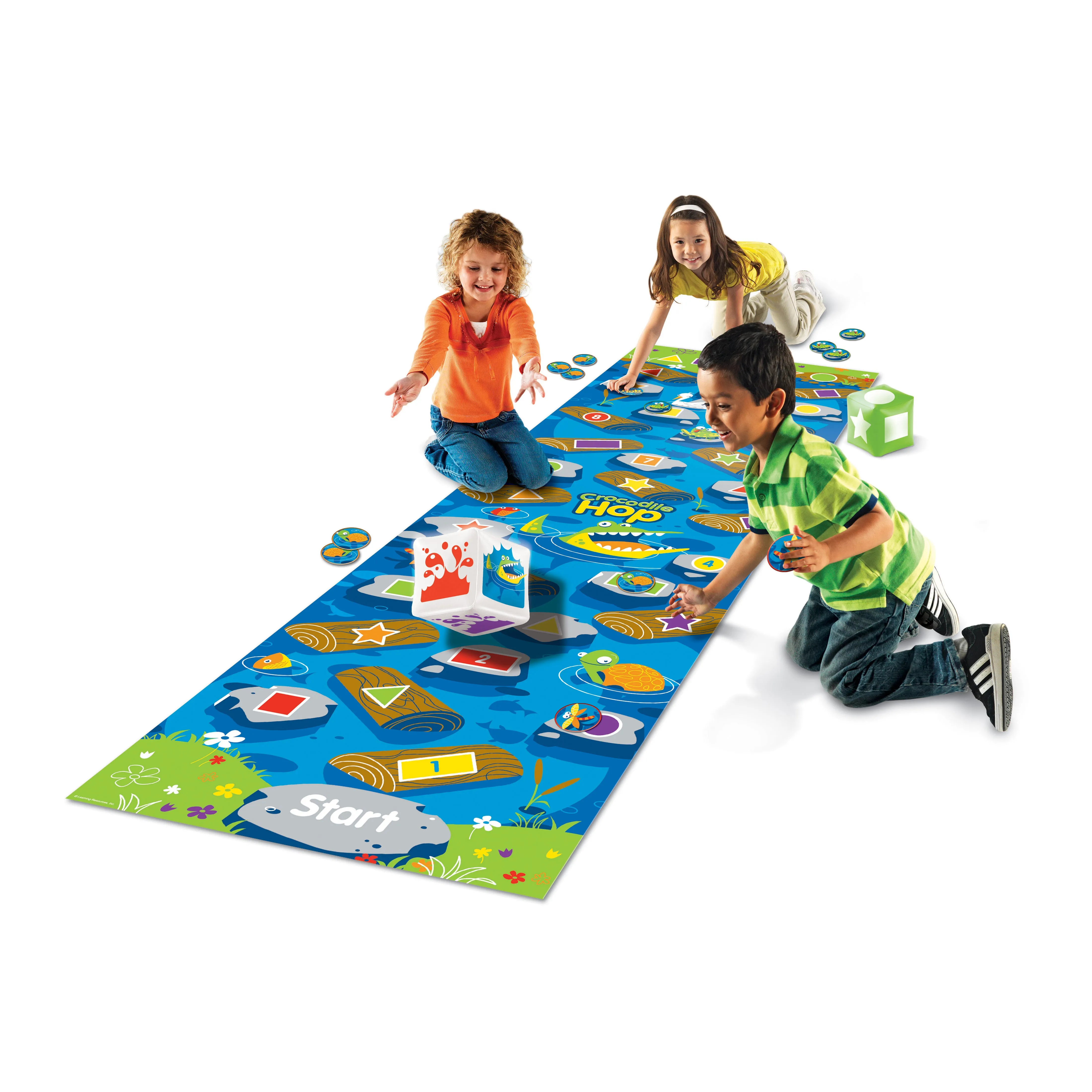 Crocodile Hop Floor Game