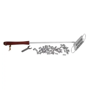 Customizable BBQ Branding Iron by Hammer   Axe – Create Unique Marks on Steaks, Chicken, Tofu & More