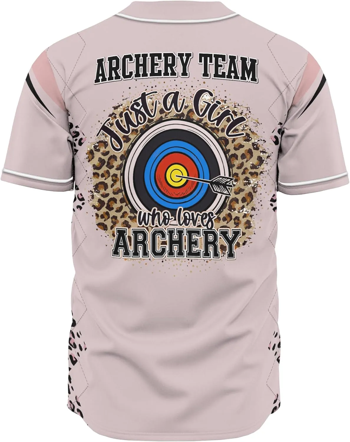 Customized Axe Throwing Button Baseball Jersey with 3D Axe and Polynesian Pattern Graphic On It Sports Tee Shirt