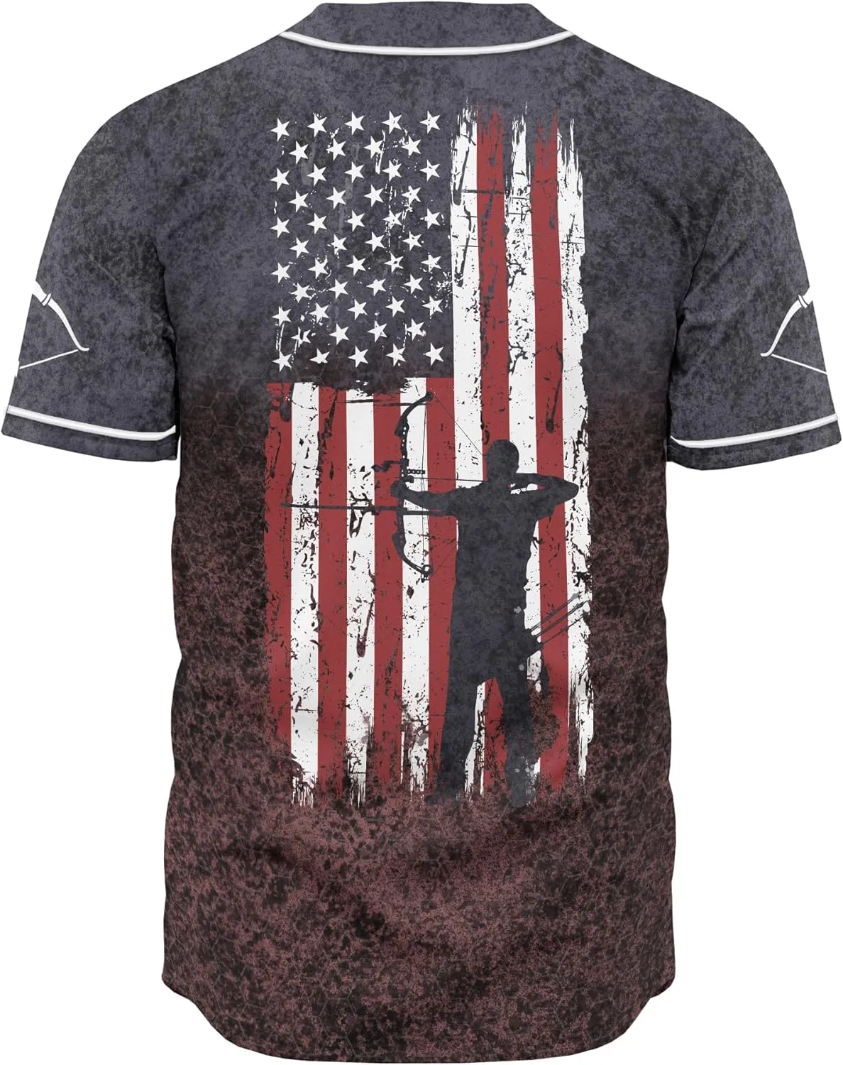 Customized Axe Throwing Themed Long Baseball Jersey with 3D Maori Tribal Pattern Graphic Sports Tee Shirt