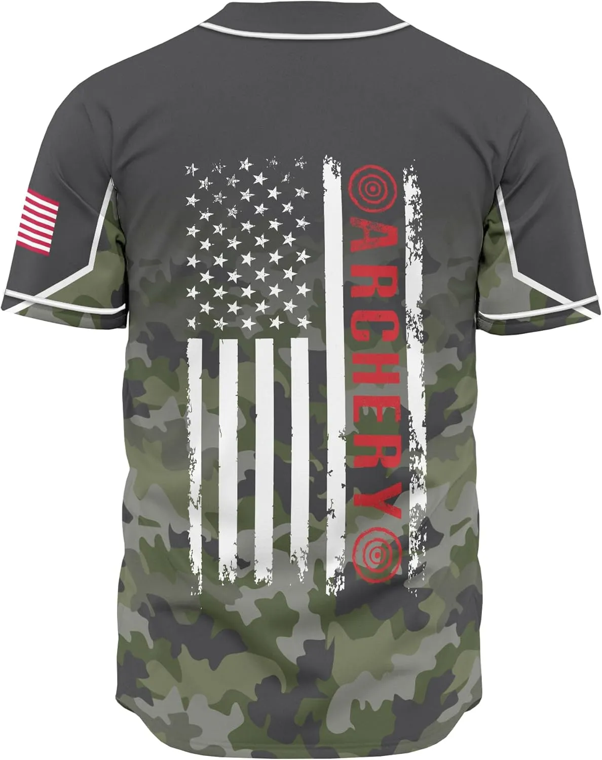 Customized Axe Throwing Themed Long Baseball Jersey with 3D Maori Tribal Pattern Graphic Sports Tee Shirt