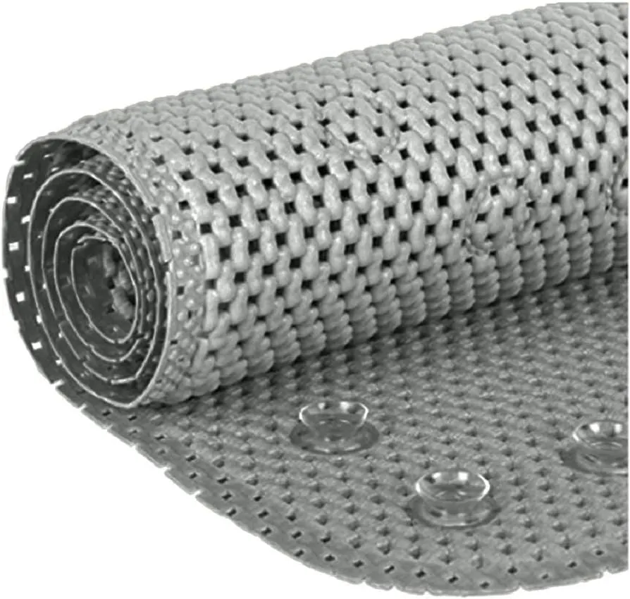 Deluxe Bathtub Mat Non Slip, Soft Foam Bath Mats for Bathroom Tub, Bathtub Mat with Drain Holes, Suction Cups- 36” X 17” - Dark Grey