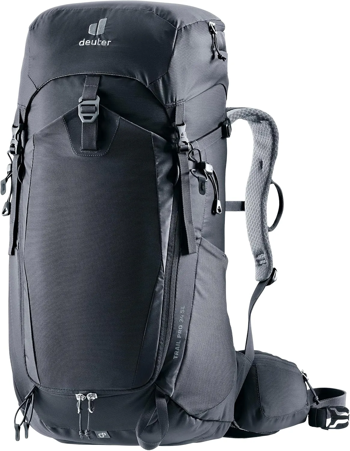 Deuter Women’s Trail Pro 34L SL Backpack I Day Pack for Hiking, Multi-Day Tours & Trekking - Black