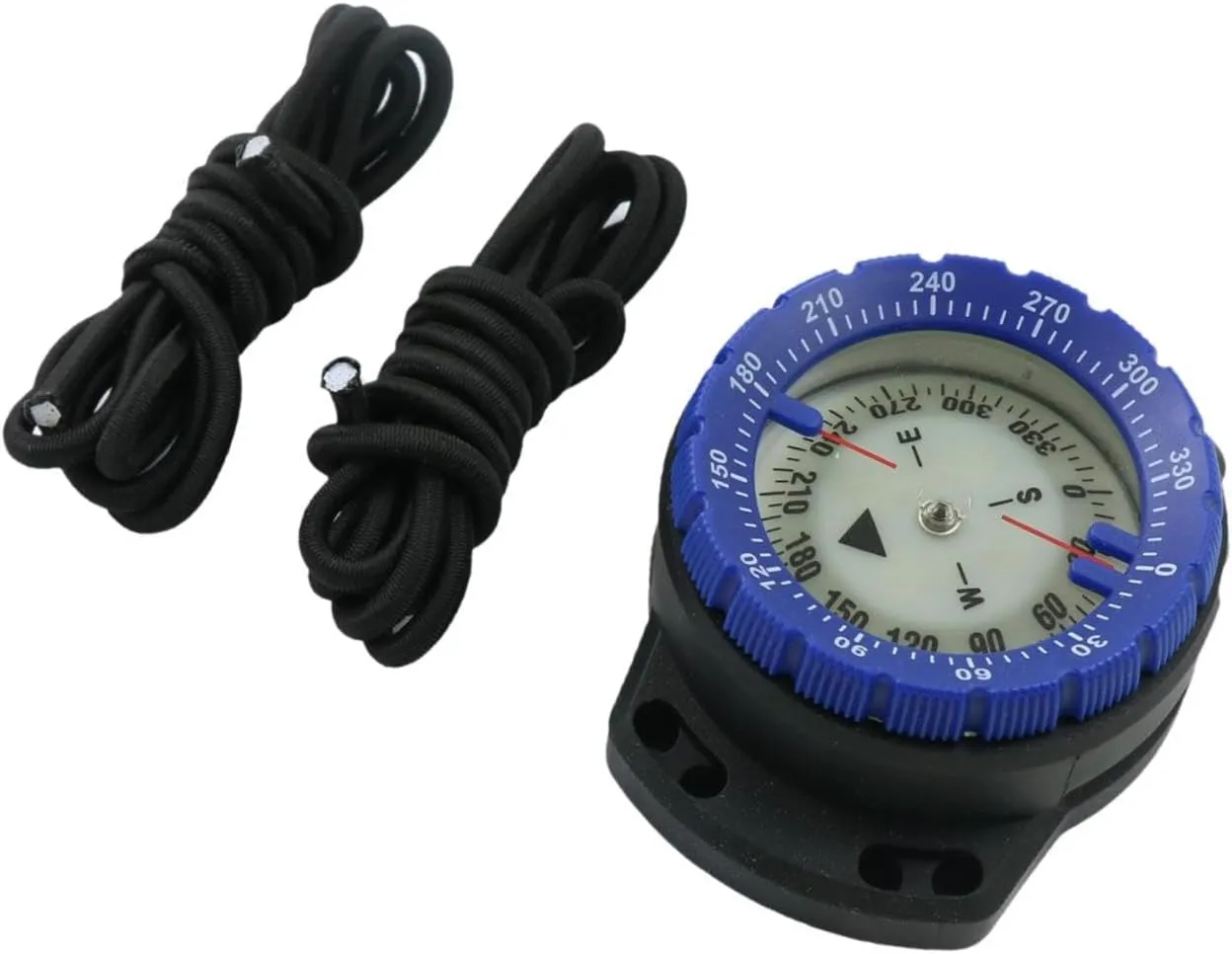Dive Compass Wrist Compass with Elastic Ropes Luminous for Survival Emergency Underwater