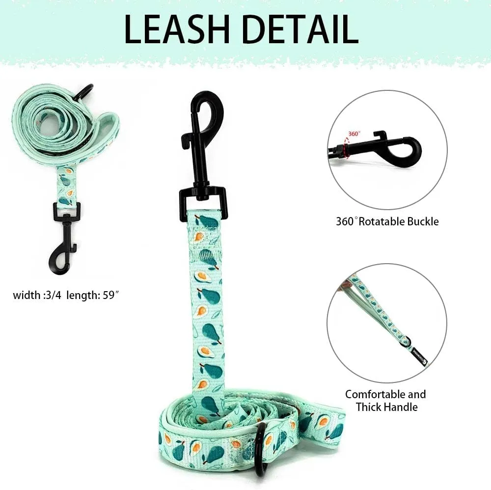 Dog Cat Harness and Leash Set, Puppia Soft Mesh Padded and Adjustable Puppy Vest Cute Dog Clothes Escape Proof Easy Walk Dog Accessories