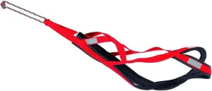 Dog Sledding Harness,Soft Padded Dog Pulling Sled Pro Harness for Medium Large Dogs, Speed Training, Dog(Red,XL)
