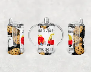 Doing Cool Kid Stuff Kids Sippy Cup or Water Bottle