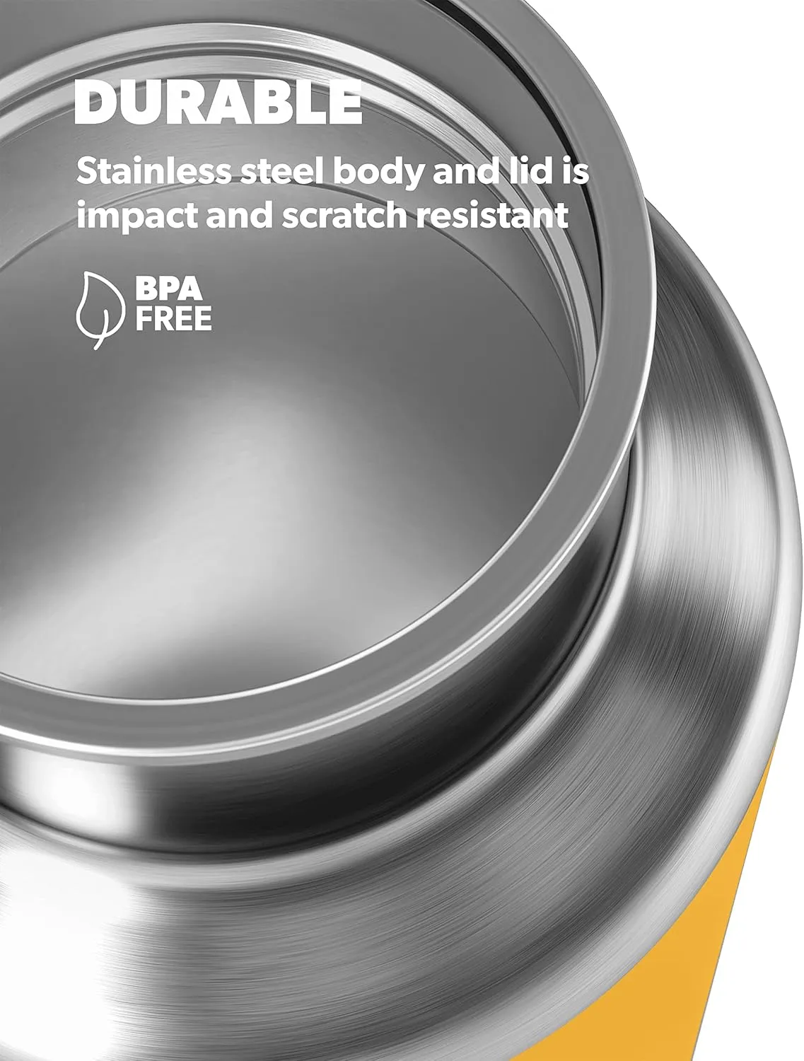 Dometic Stainless steel insulated bottle (16 oz, Mango)