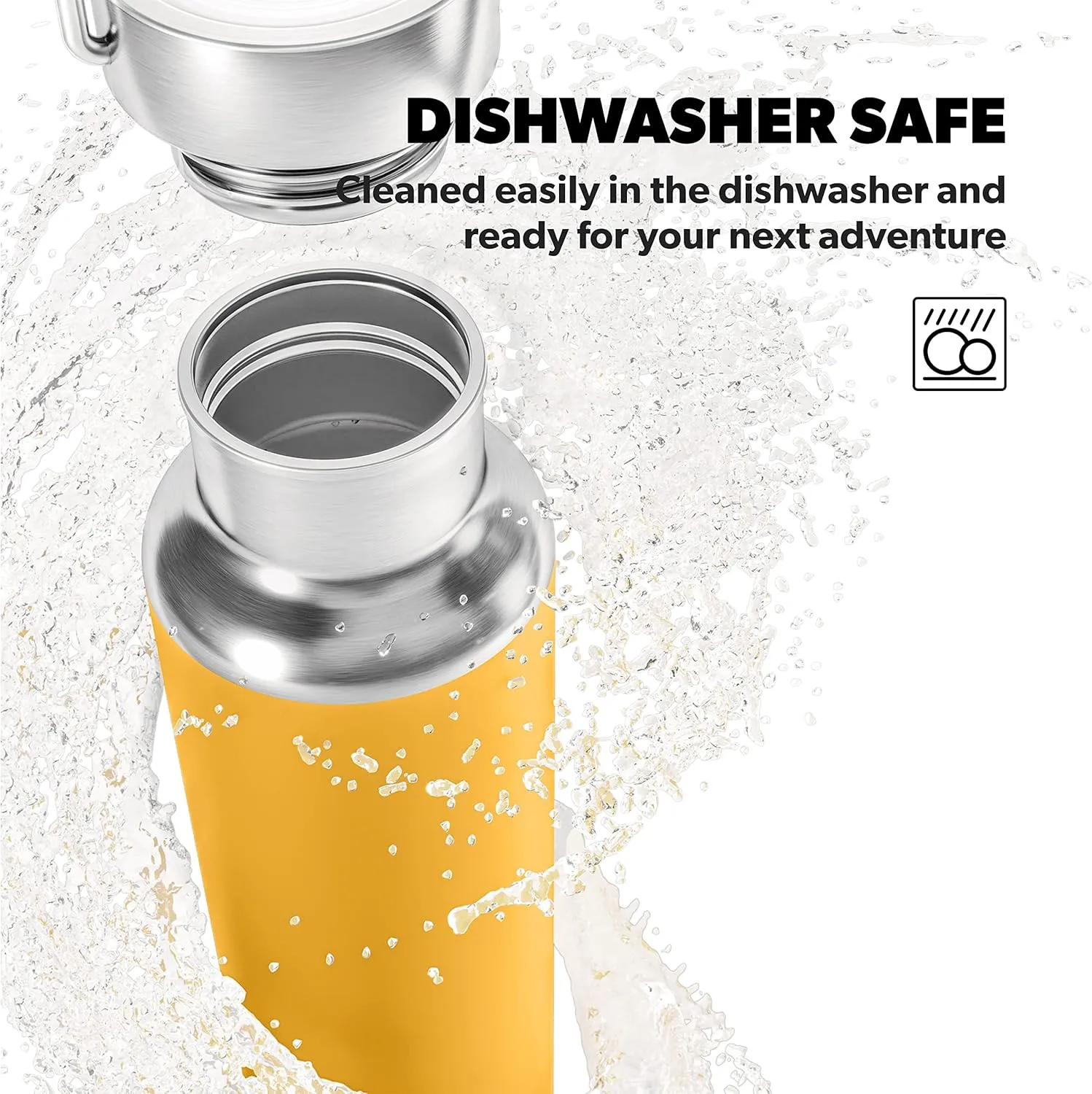 Dometic Stainless steel insulated bottle (16 oz, Mango)