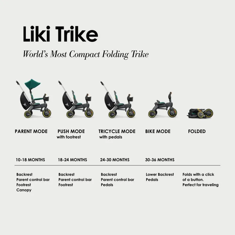 Doona - Liki Trike S5 - Racing Green