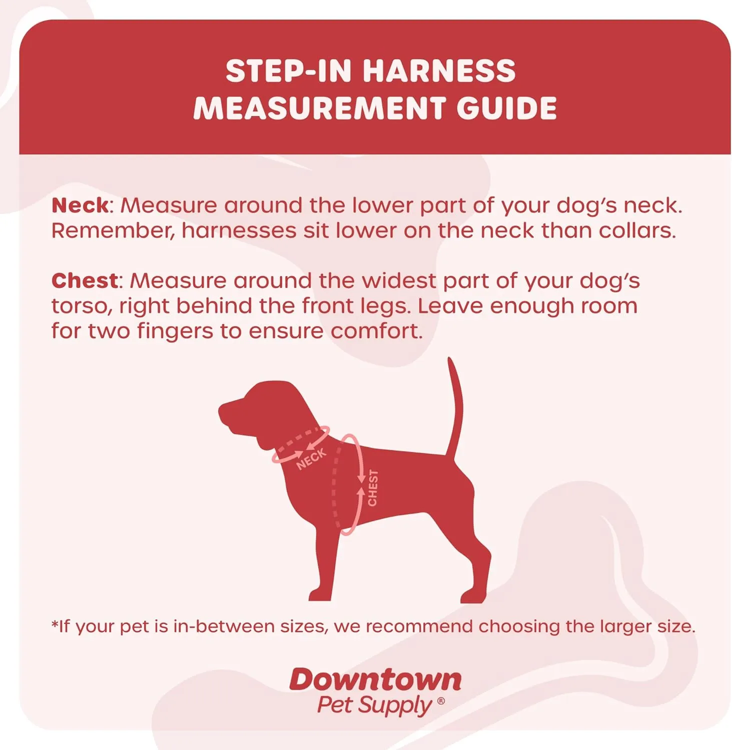 Downtown Pet Supply Step in Dog Harness for Small Dogs No Pull, Large, Black w/Pink Trim - Adjustable Harness with Padded Mesh Fabric and Reflective Trim - Buckle Strap Harness for Dogs