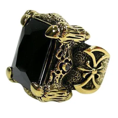 Dragon Claw Brass Ring