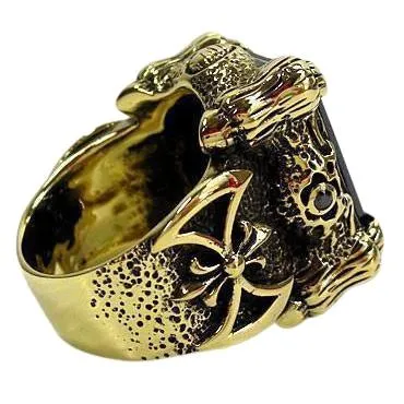 Dragon Claw Brass Ring