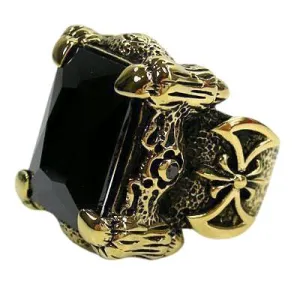 Dragon Claw Brass Ring