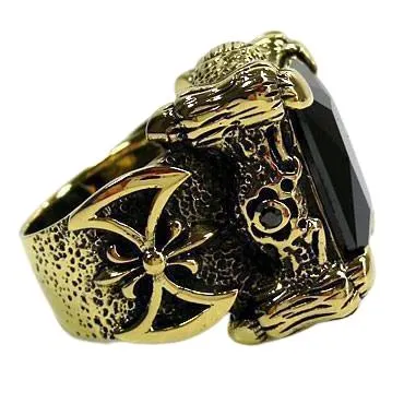 Dragon Claw Brass Ring