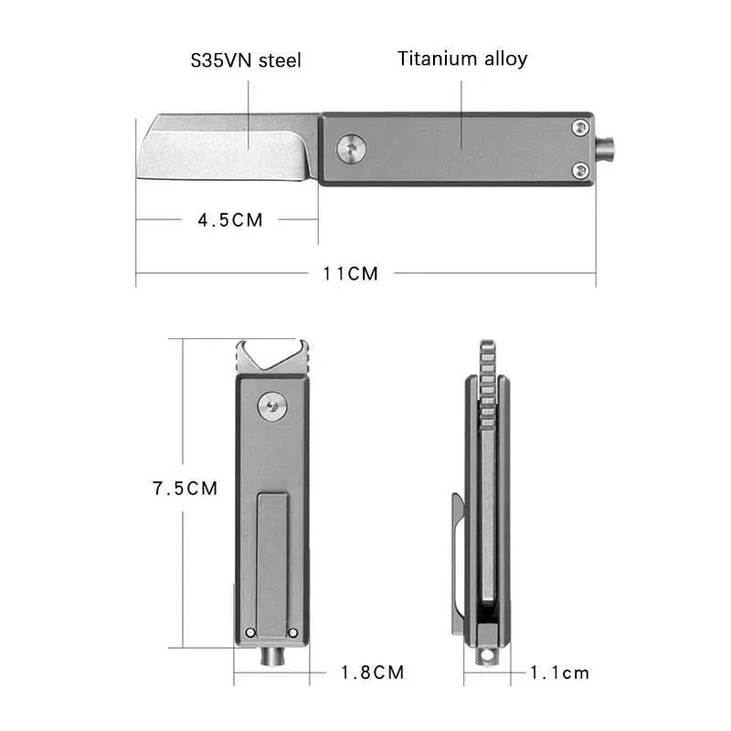 EDC Survival Knife - Elite Window Breaker Tool