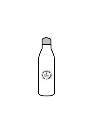 ELITE DANCE CENTRE - WATER BOTTLE WHITE (IN-STOCK)