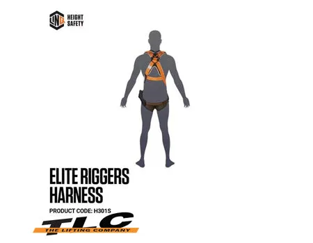 Elite Riggers Harness - Small (S) cw Harness Bag (NBHAR)