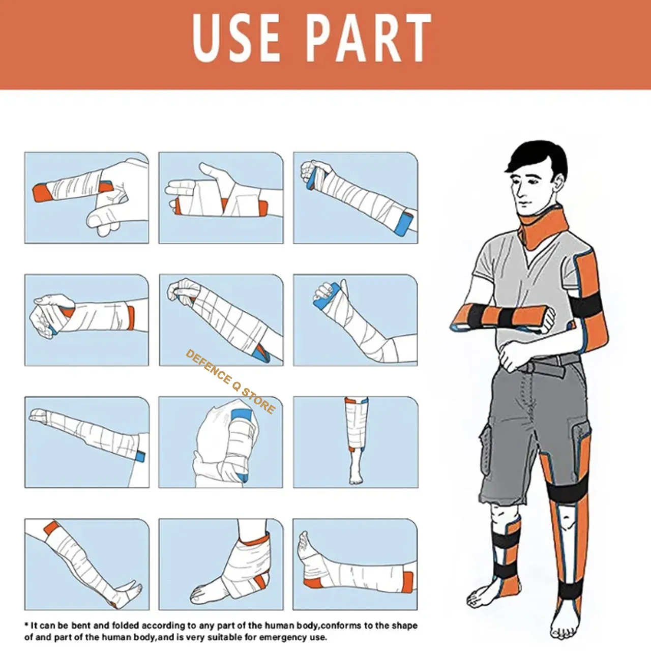 Emergency Survival Splint