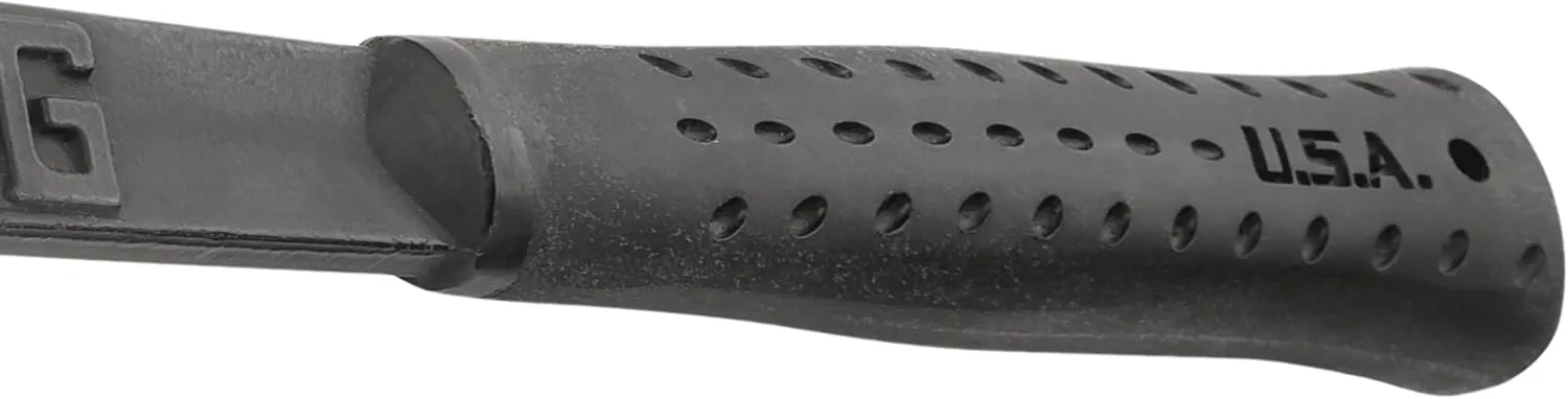ESTWING Double Bit Axe - 38 oz Wood Spitting Tool with Forged Steel Construction & Shock Reduction Grip - EBDBA