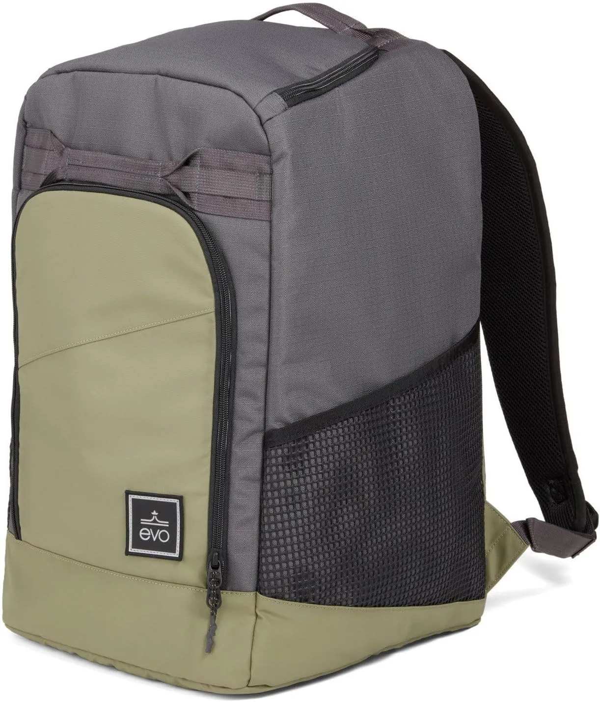 evo 50L Boot Pack - 600D Recycled PET Ripstop | Tarpaulin Lined | Padded Shoulder Harness | Top Helmet Pocket | Easy Clean-Up