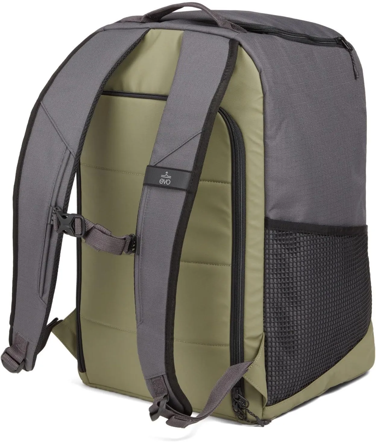 evo 50L Boot Pack - 600D Recycled PET Ripstop | Tarpaulin Lined | Padded Shoulder Harness | Top Helmet Pocket | Easy Clean-Up