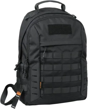 EXCELLENT ELITE SPANKER Military Tactical Backpack 18L Molle Backpacks Army Assault Survival Rucksack Pack (BLK)