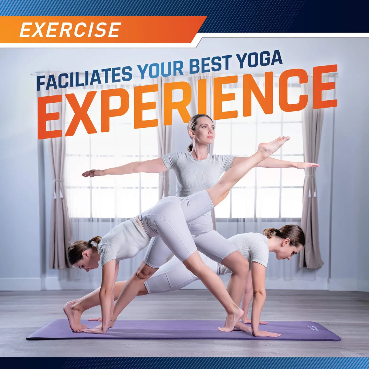Exercise Mat 1/2" (12mm) thickness in multiple colors | MAT-12 Circuit Fitness
