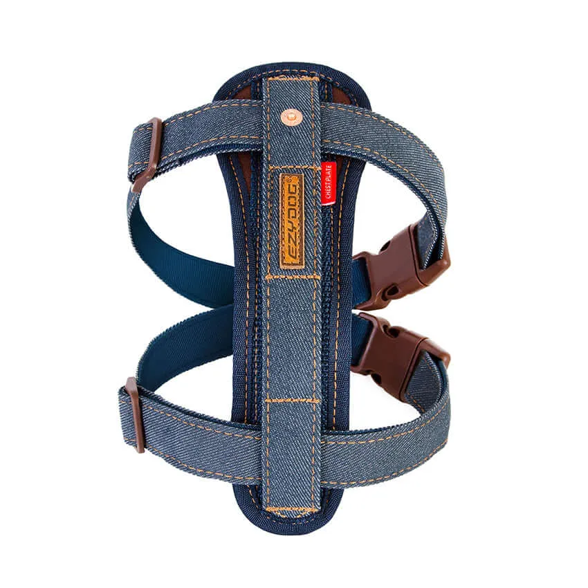 EZYDOG Harness ChestPlate Denim